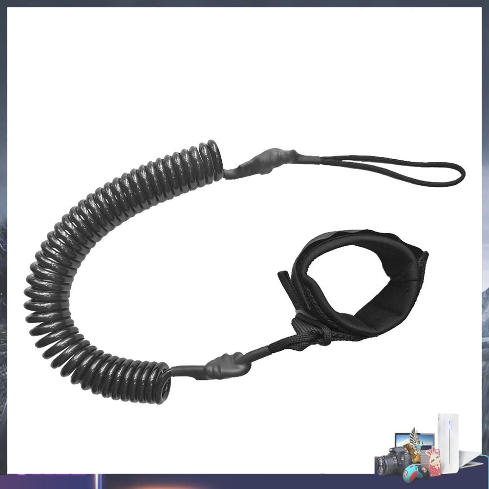 Dây Buộc Ván Lướt Sóng 10Ft Màu Đen