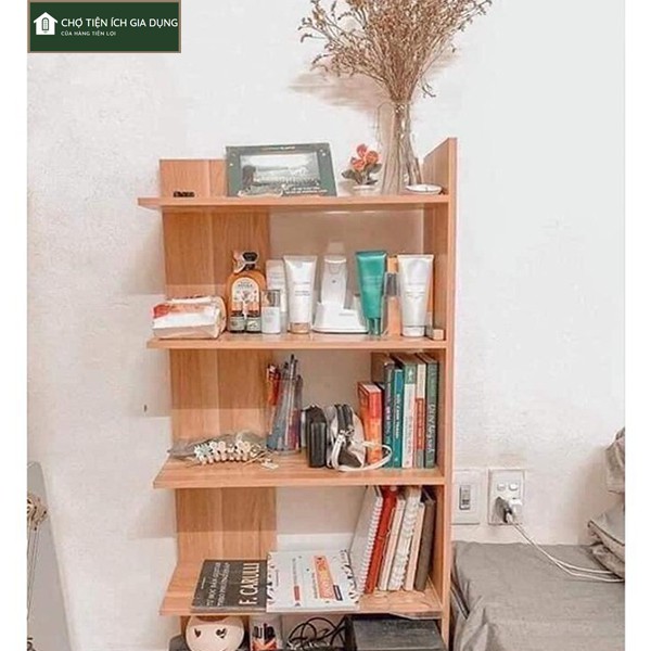 Kệ Góc Tường 5 Tầng Gỗ Ép Cao Cấp Bền Đẹp - Sang Trọng - Tiện Lợi, Kệ Góc Tường 5 Tầng (Kích Thước 150*50*30 cm)