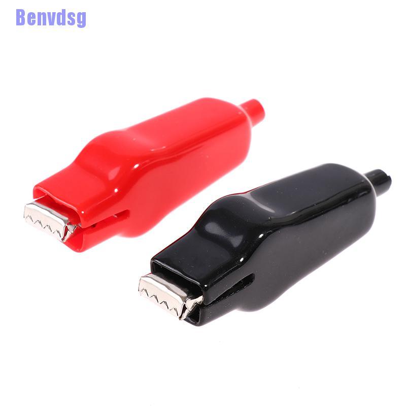 Kẹp cá sấu sạc pin usb 20A hai đầu màu đen tiện lợi