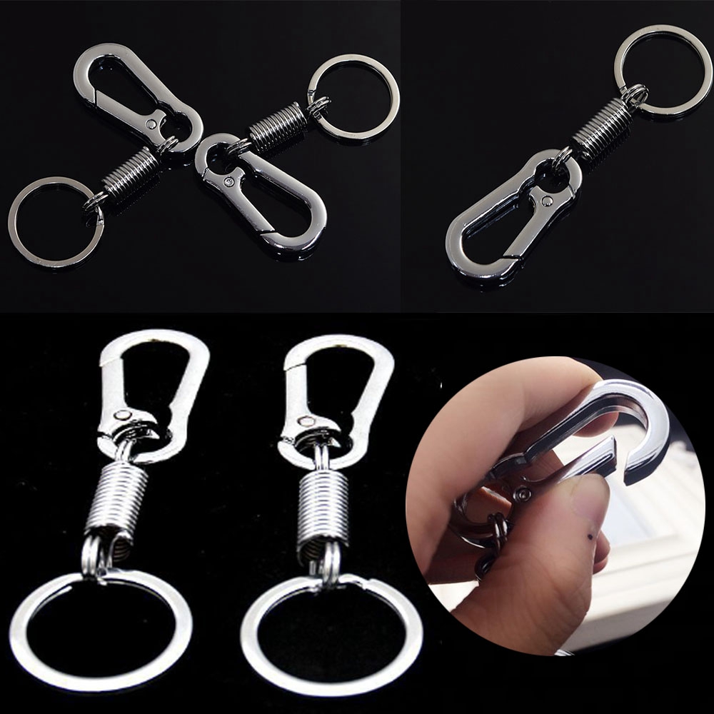 Set 1/ 2 móc chìa khóa 8.5cm/ 10.5cm gắn xe đạp tiện lợi