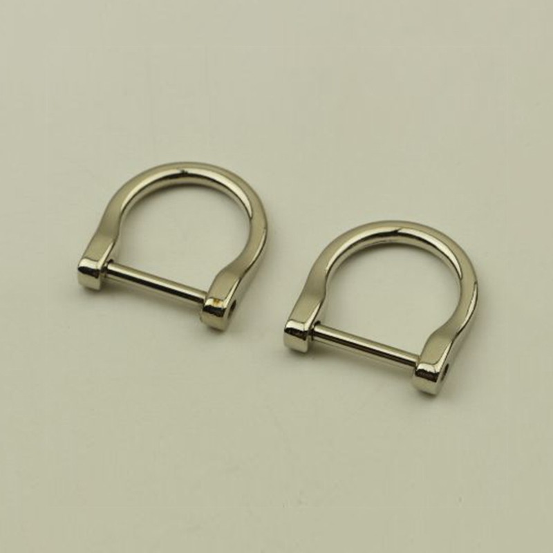 Khóa Túi Chữ D Bằng Kim Loại DIY Tiện Dụng