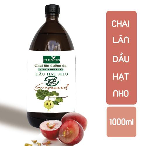 Chai Lăn Dầu Hạt Nho giúp giảm nhờn da nuôi dưỡng da PUREVESS | BigBuy360 - bigbuy360.vn