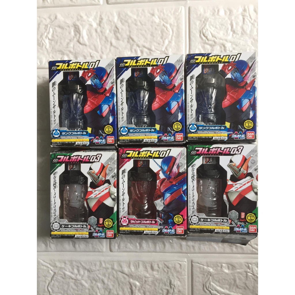 Đồ chơi Full Bottle ,Candy,Chính hãng Bandai Kamen Rider Build