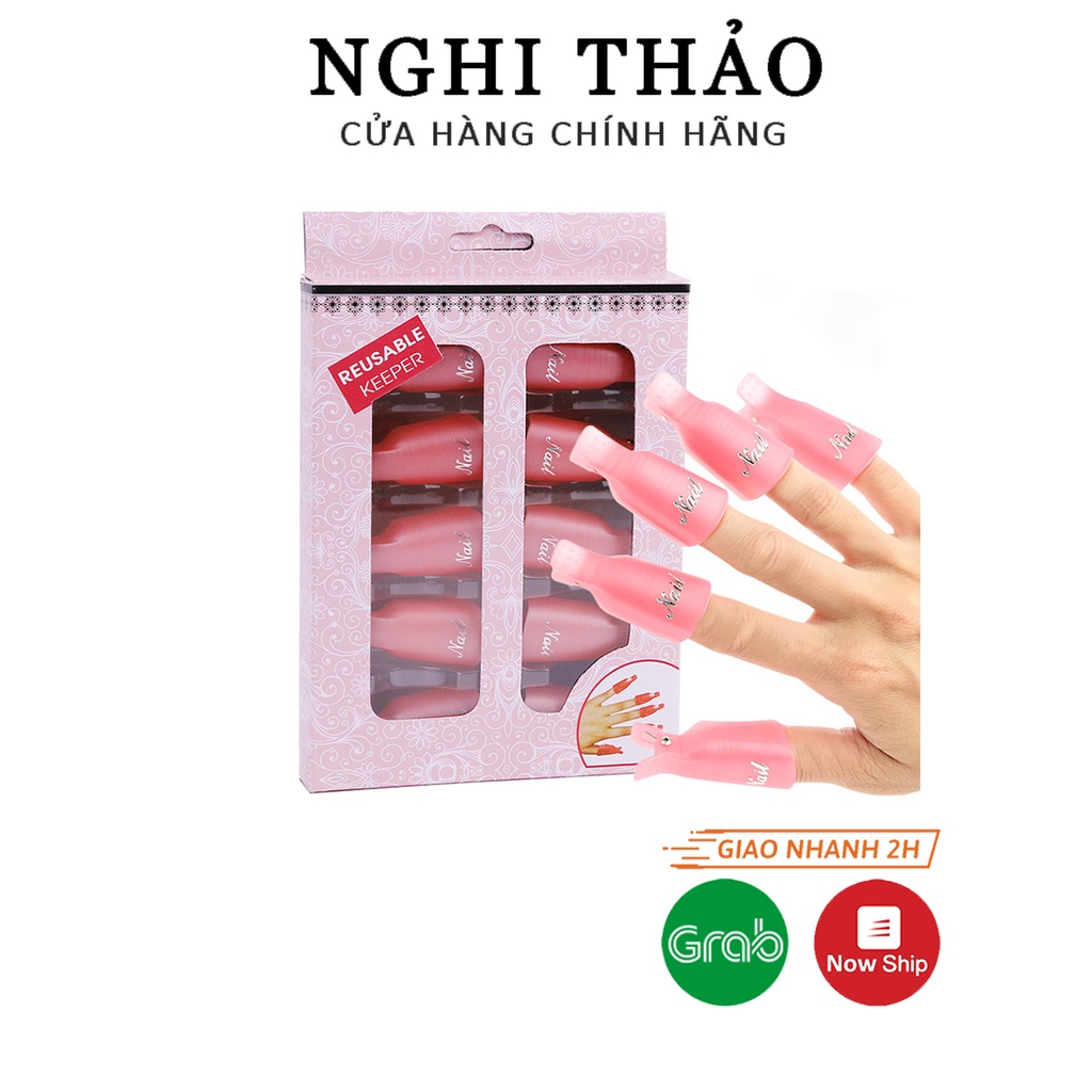 Kẹp ủ móng tay , kẹp ủ phá gel