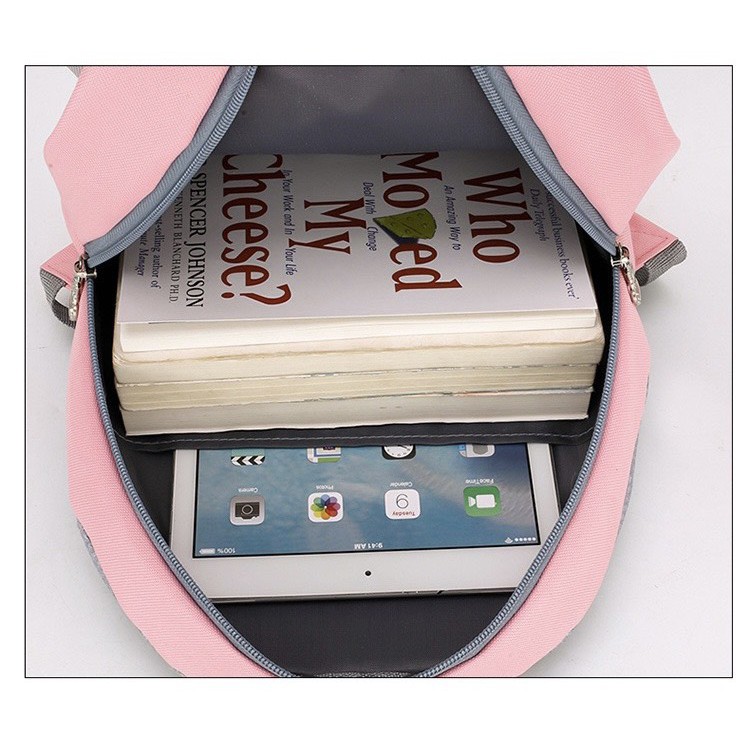 Balo cho bé - cặp đi học hình con thỏ cho bé mẫu giáo và tiểu học BL28