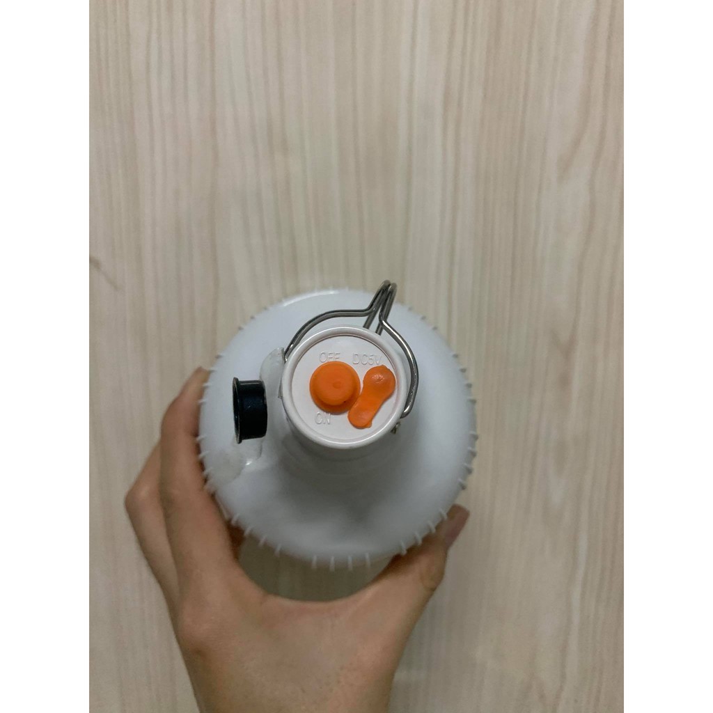 Bóng đèn Led sạc tích điện 50W/70W/80W thích hợp Du lịch-Dã Ngoại- Bán Quán_ Mos Shop