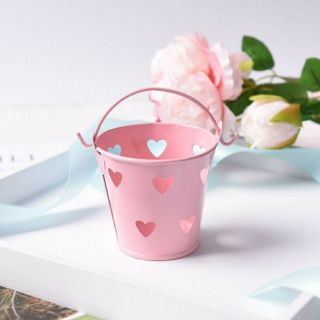 Xô trái tim đựng đồ mini size