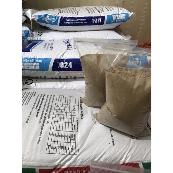 Cám cá câu xay sẵn 7924 30 đạm cargill