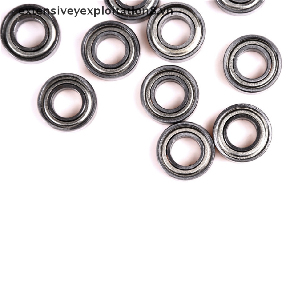 Set 10 Bạc Đạn Kép 688ZZ 8x16x5mm Bằng Kim Loại Chuyên Dụng