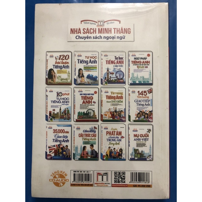 Sách - 10 phút tự học tiếng anh mỗi ngày