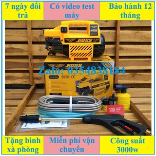 Máy rửa xe Boss 3000w siêu khỏe