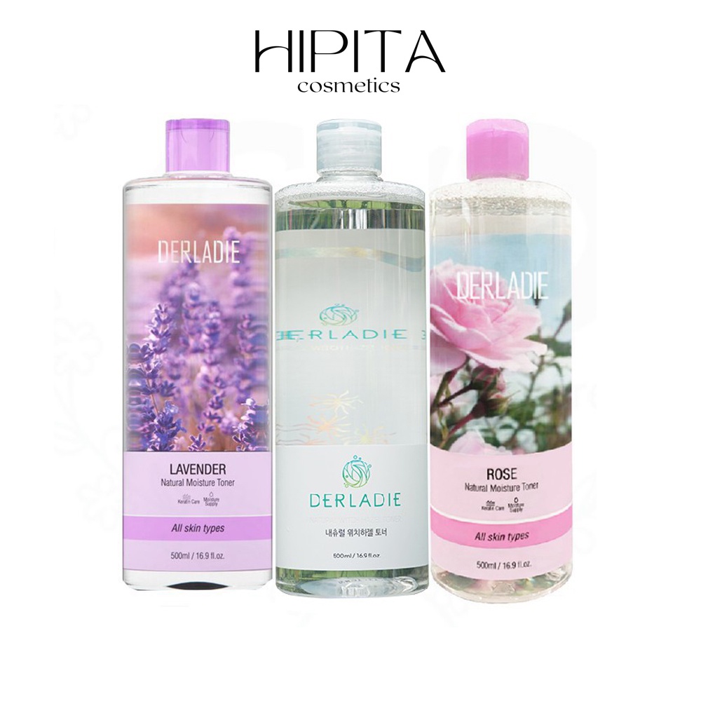 Nước hoa hồng Derladie Natural Toner 500ml