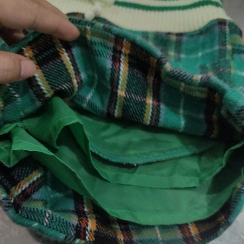 Quần shorts caro chất dạ