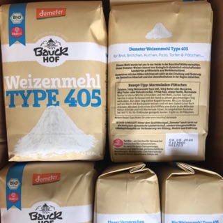 Bột mì hữu cơ Bauck Hof 1kg