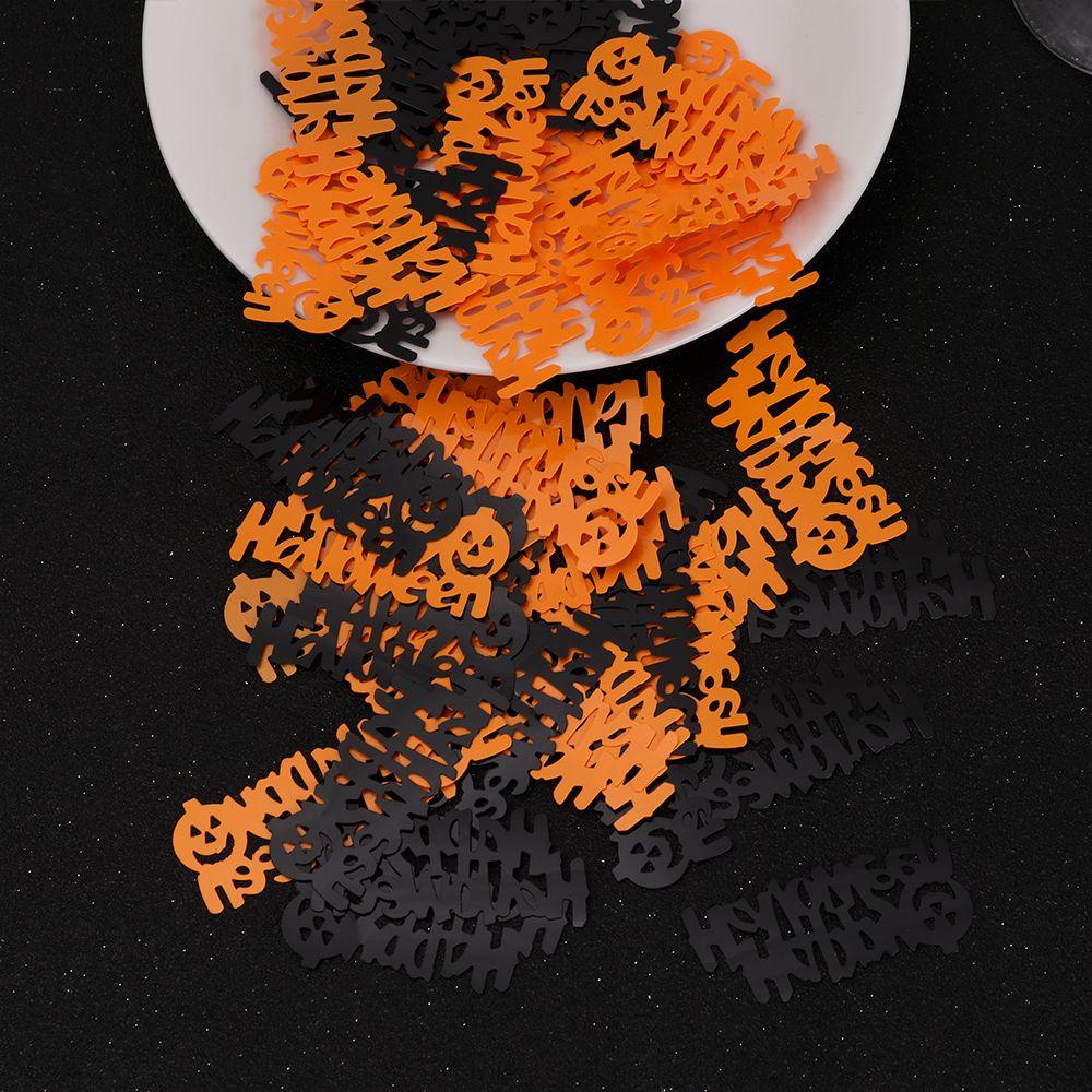 Túi 15g Hạt Kim Sa Hình Nhện / Dơi / Mèo Trang Trí Tiệc Halloween