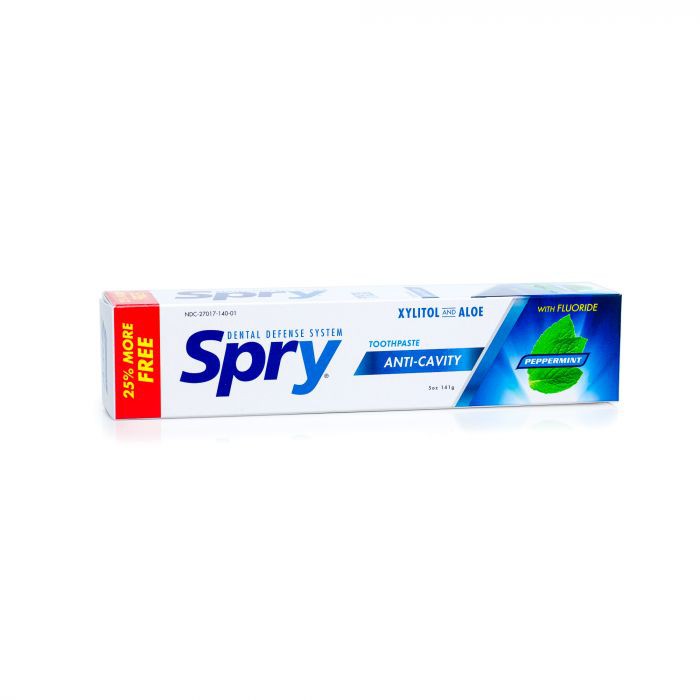 Kem đánh răng Spry Peppermint - 141g - XLEAR USA