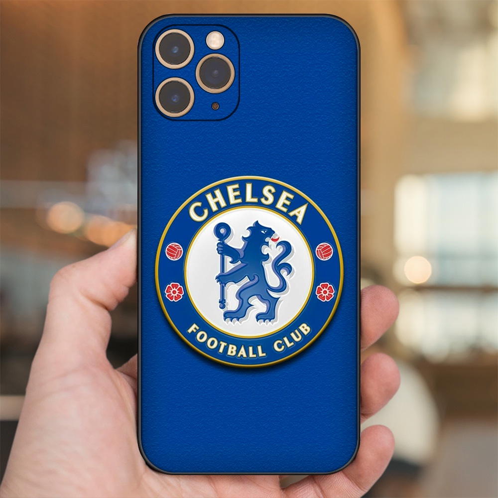 Ốp lưng iPhone 11 Pro dẻo đen cạnh vuông in hình Chelsea FC