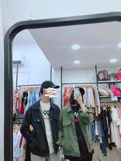 Áo khoác thô oversize
