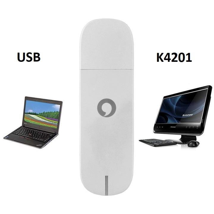 Dcom 3G K4201 Vodafone Phiên Bản Công Nghệ Mới hỗ trợ đổi IP máy tính, dùng đa mạng cho máy tính laptop | BigBuy360 - bigbuy360.vn