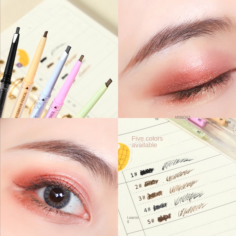 Bút Chì Kẻ Lông Mày Hai Đầu Kháng Nước Và Mồ Hôi Lâu Trôi one