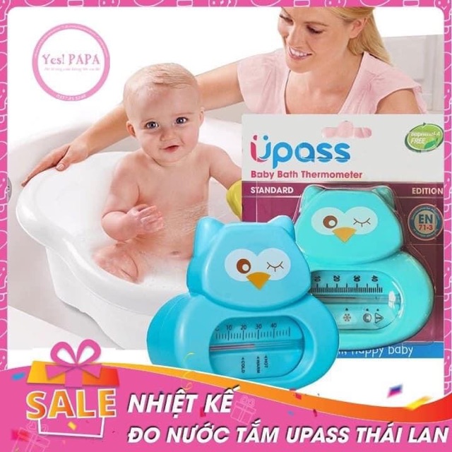 Nhiệt kế đo nước tắm Upass