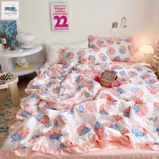 Bộ chăn ga gối chăn hè cotton đũi 4 món set 4 món chăn trần hè mẫu mới 2022 mh2t store