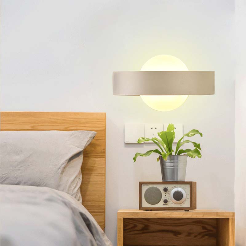 ( Bảo hành 12 tháng) Đèn Led treo tường, đèngắn tường, đèn tường trong nhà cầu thang Led hình mặt trời