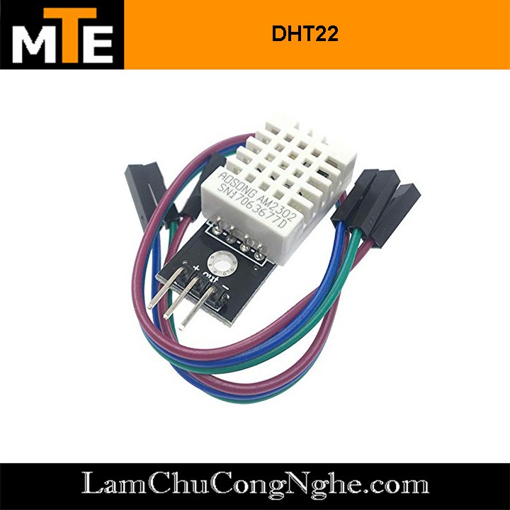 Module cảm biến nhiệt độ, độ ẩm DHT22