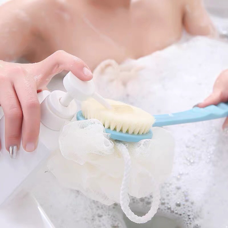 Cây Chà Lưng, Bàn Chải Chà Lưng Tẩy Tế Bào Chết Hiệu Quả, Massage Body