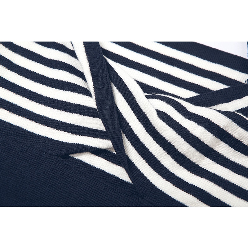 Áo Tank Top Hở Lưng Kẻ Sọc Thời Trang Đường Phố Gợi Cảm Cho Nữ