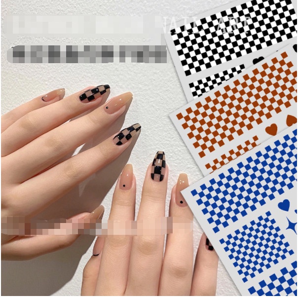 Sticker trang trí nail