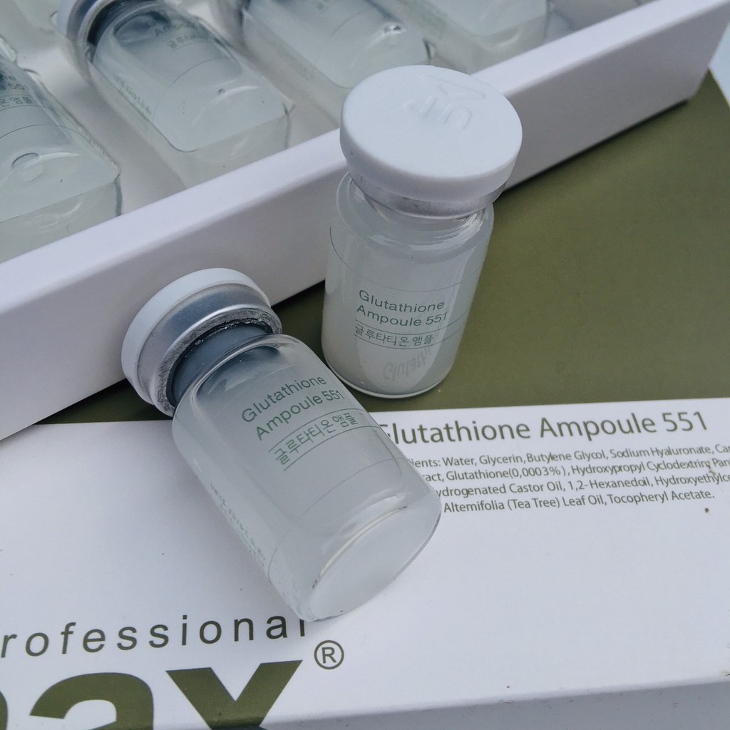 Serum truyền trắng Esthemax Glutathione Ampoule 551 Hàn Quốc 10 lọ/1 hộp | BigBuy360 - bigbuy360.vn