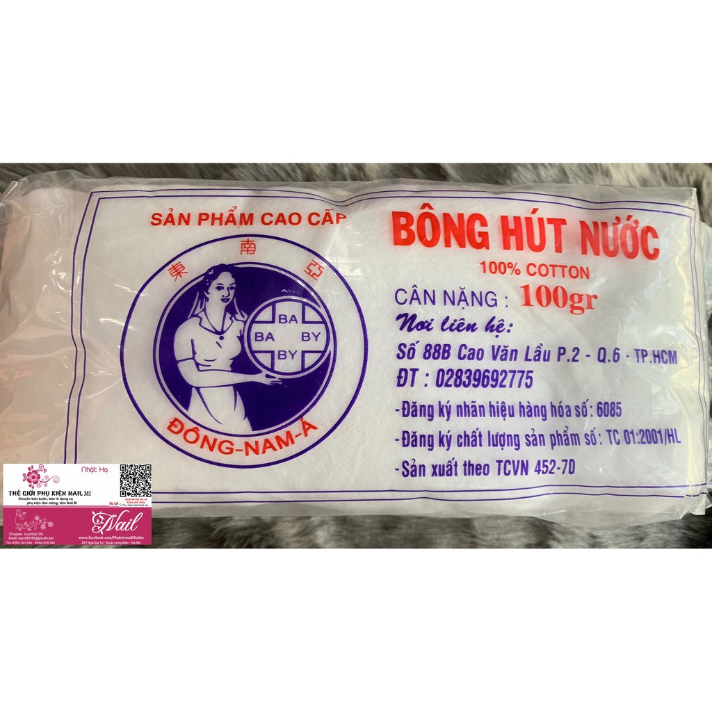 Bông Hút Nước - 1 Gói 100g