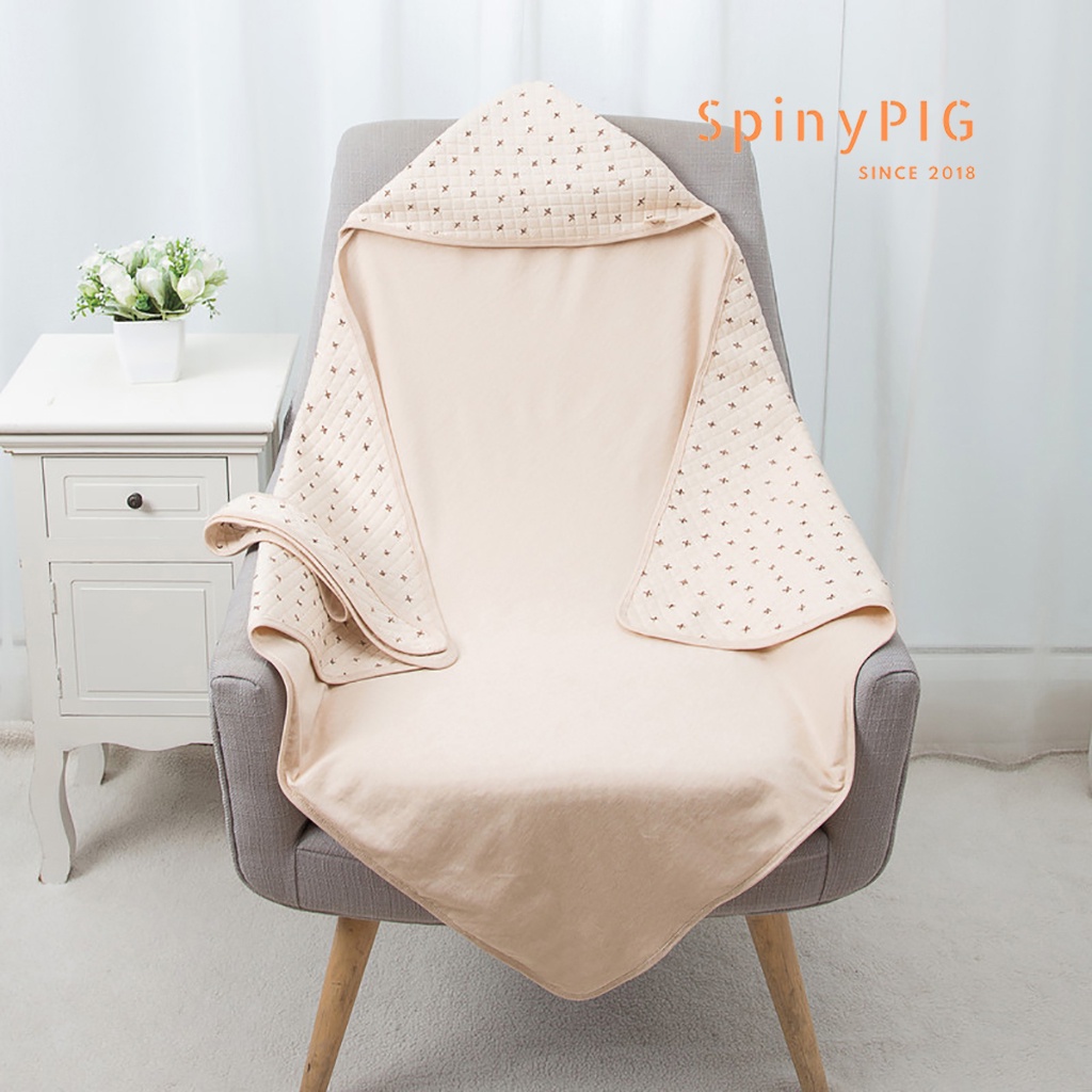 Khăn quấn cho bé sơ sinh 100% COTTON HỮU CƠ TỰ NHIÊN không chất tẩy nhuộm cực kỳ mềm mại tuyệt đối an toàn cho trẻ