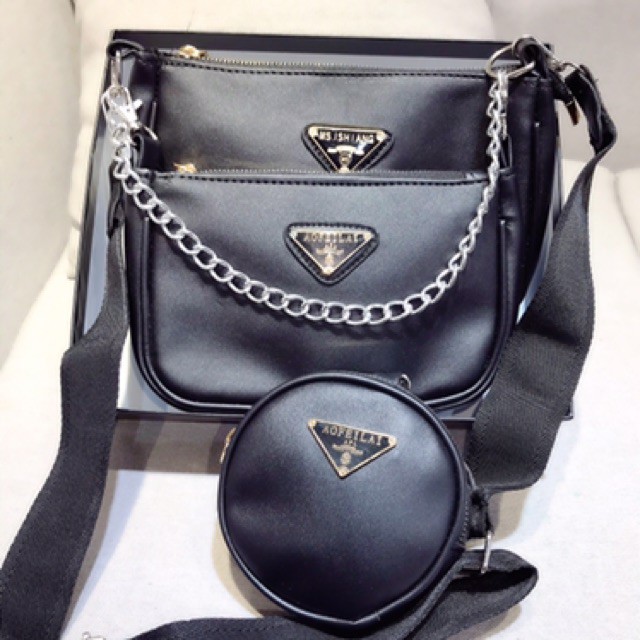 Bộ 3 túi cực phẩm - ảnh thật - da đẹp kèm hộp như hình