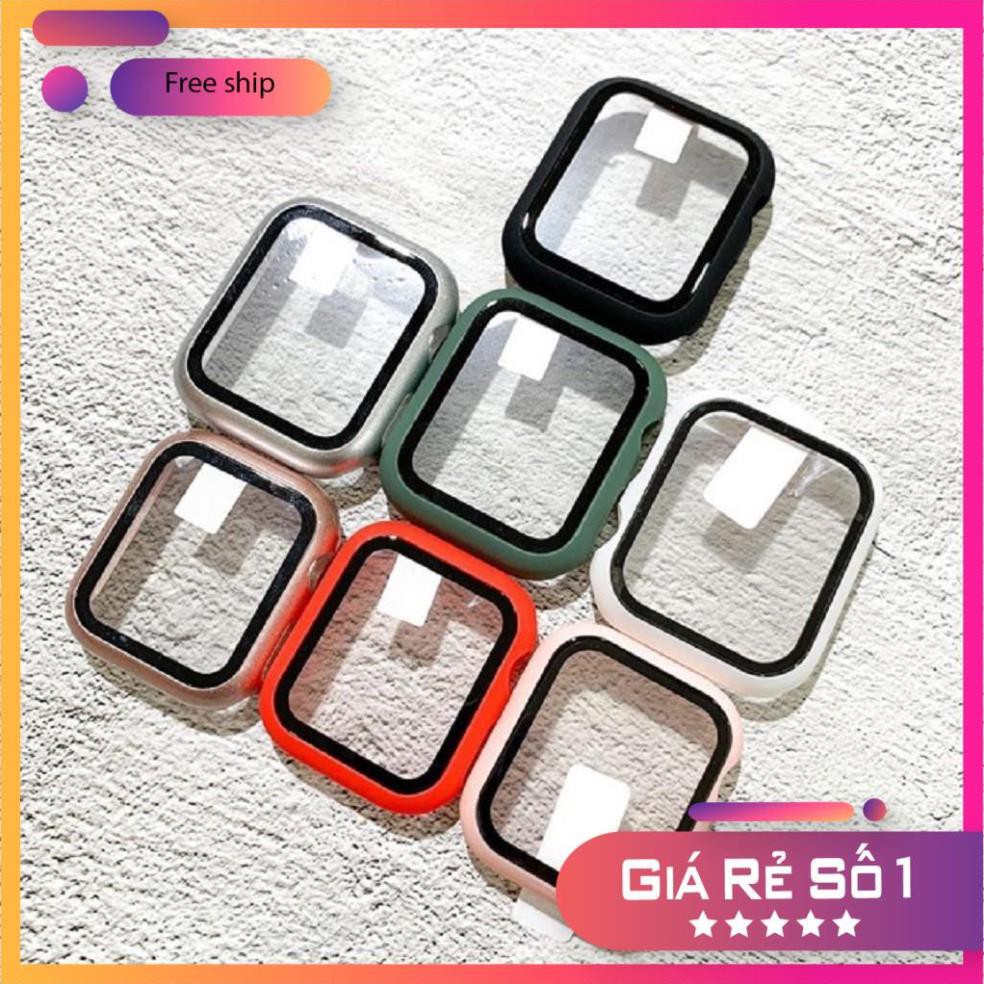 Ốp Ap Watch 🤖 FREESHIP 🤖 Ốp Cường Lực Full Màn Ap Watch 2 In 1 Bảo Vệ Màn hình + Body - Châts Case Store