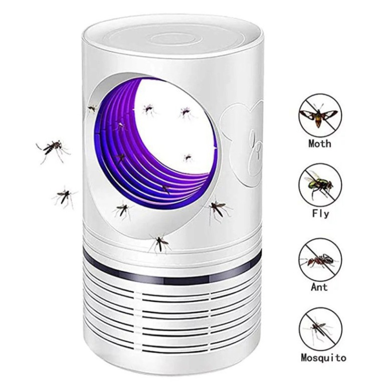 Máy Đuổi Bắt Muỗi và diệt côn trùng hiệu quả [ Cổng USB Thông Minh] (Có video thực tế)