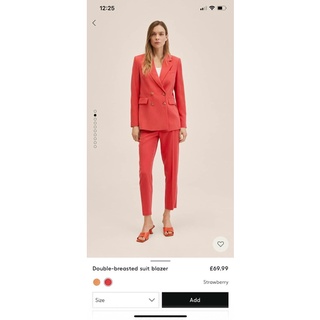 [virusplussize] áo blazer mango xuất xịn bigsize