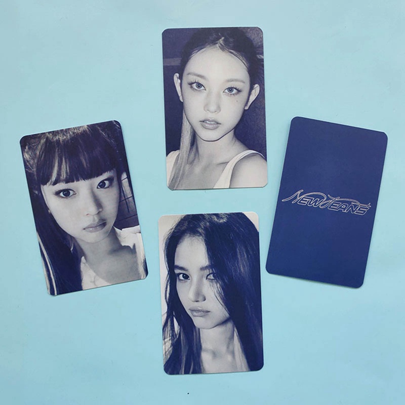 Set 5 Tấm Thẻ In Hình Các Thành Viên Nhóm Nhạc Kpop Mới Lạ