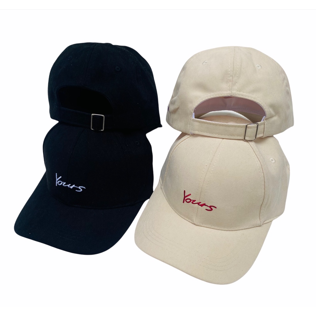Mũ Lưỡi Trai  Nón Kết nhung thêu chữ thời trang Unisex phong cách Hàn Quốc dành cho Nam và Nữ - LUXCY Store