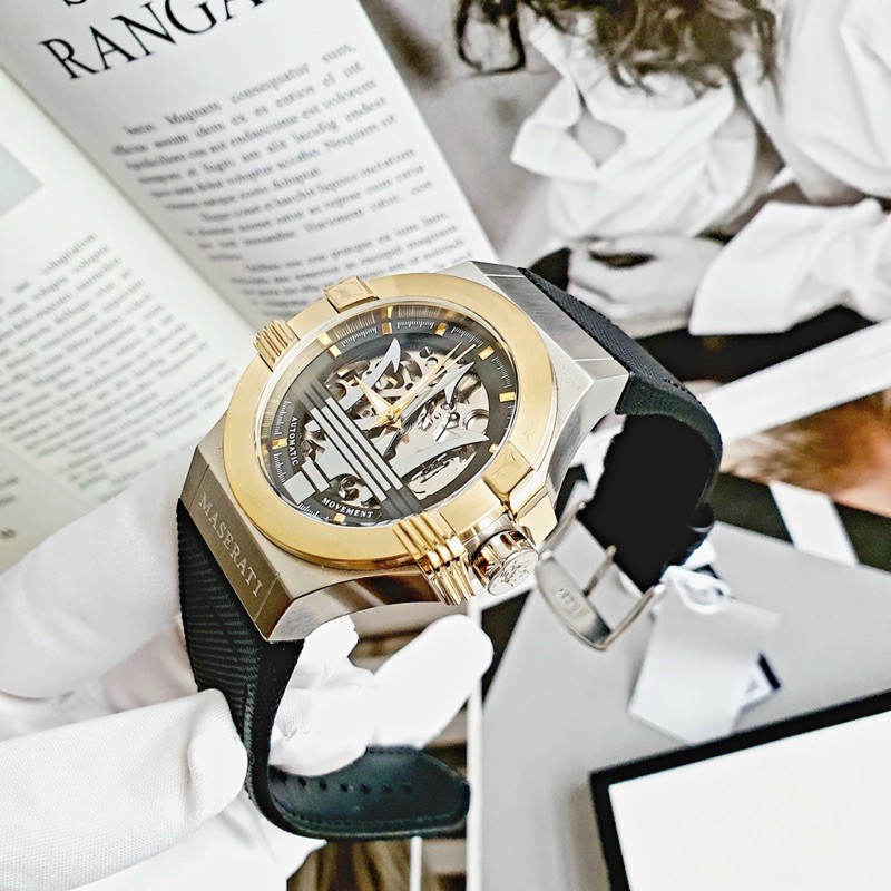 Đồng Hồ Nam Potenza Automatic Skeleton