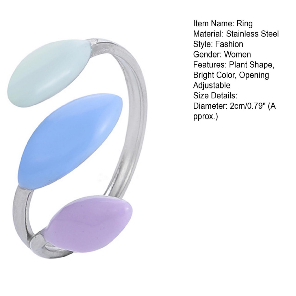 Nhẫn Hở Hình Hoa Thời Trang Dự Tiệc Cho Nữ