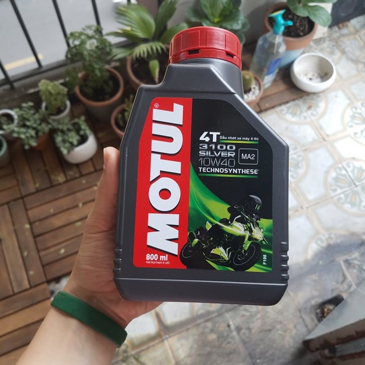 Dầu nhớt 4 thì Motul 3100 silver 10w40 1Lit &amp; 0.8Lít