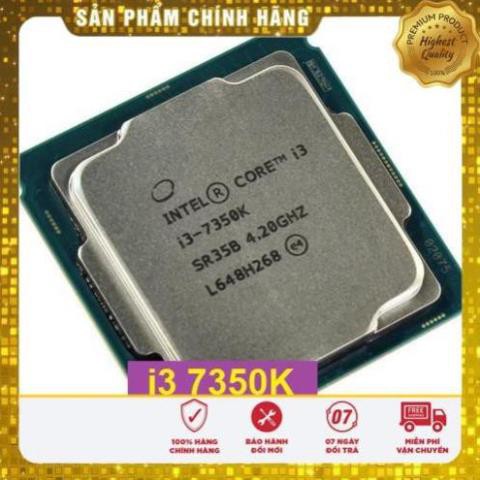 (giá khai trương) CPU Intel Core i3 7350K (4.20Ghz/ 4Mb cache) Kabylake tháo máy