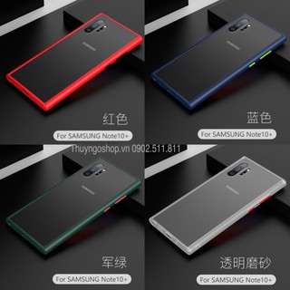 Note10/Note10 Plus - Ốp lưng nhám chống vân tay