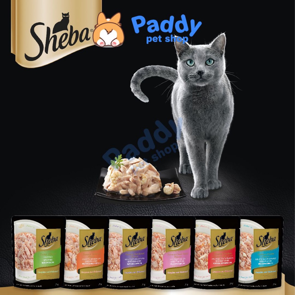 Pate Sheba Cho Mèo Con &amp; Mèo Lớn 70g (Nhập Khẩu Thái Lan)