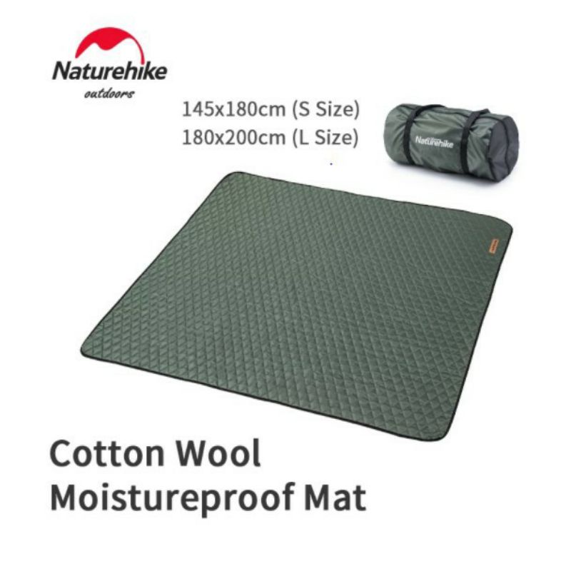 Tấm đệm ngủ cotton len trần bông Glamping NatureHike NH20FCD11