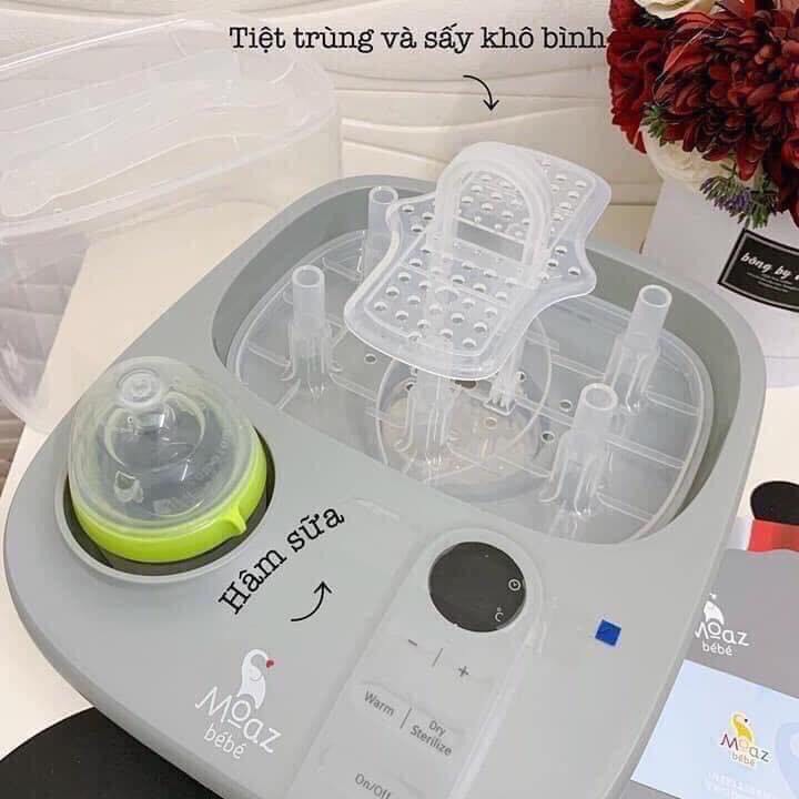 MÁY TIỆT TRÙNG SẤY KHÔ KIÊM HÂM SỮA MOAZ BÉBÉ