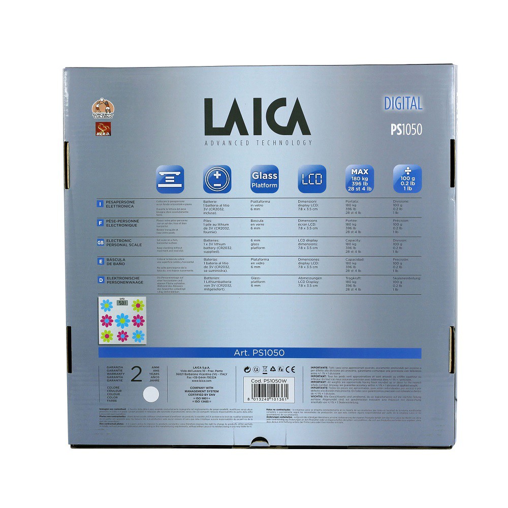Cân điện tử Laica PS1050