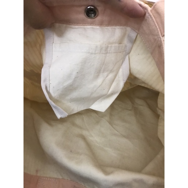 Túi vải đeo vai kẻ sọc